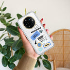 Ticket to Happiness Transparent Silicon Case For Realme 11 5G
