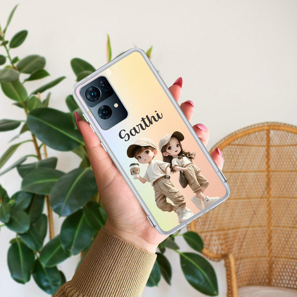 Sweet Harmony Customize Anti Yellow Case For Oppo Reno 7 Pro 5G