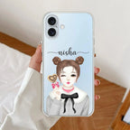 Candy Wink Customize Transparent Silicon Case For Google Pixel 10 Pro