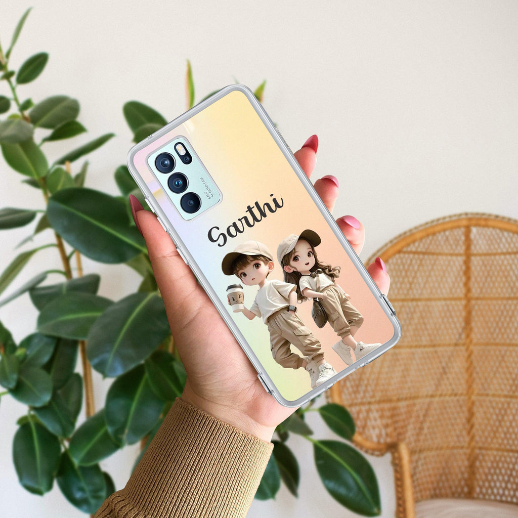 Sweet Harmony Customize Anti Yellow Case For Oppo Reno 6 Pro 5G