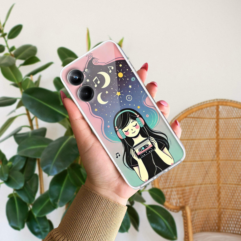 Luna Transparent Silicon Case For Realme 9 Pro Plus 5G / Realme Narzo 50 Pro (5G) / Realme 9 4G