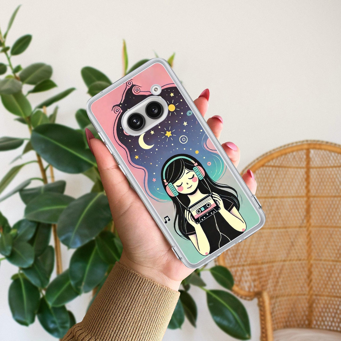 Luna Transparent Silicon Case For Nothing