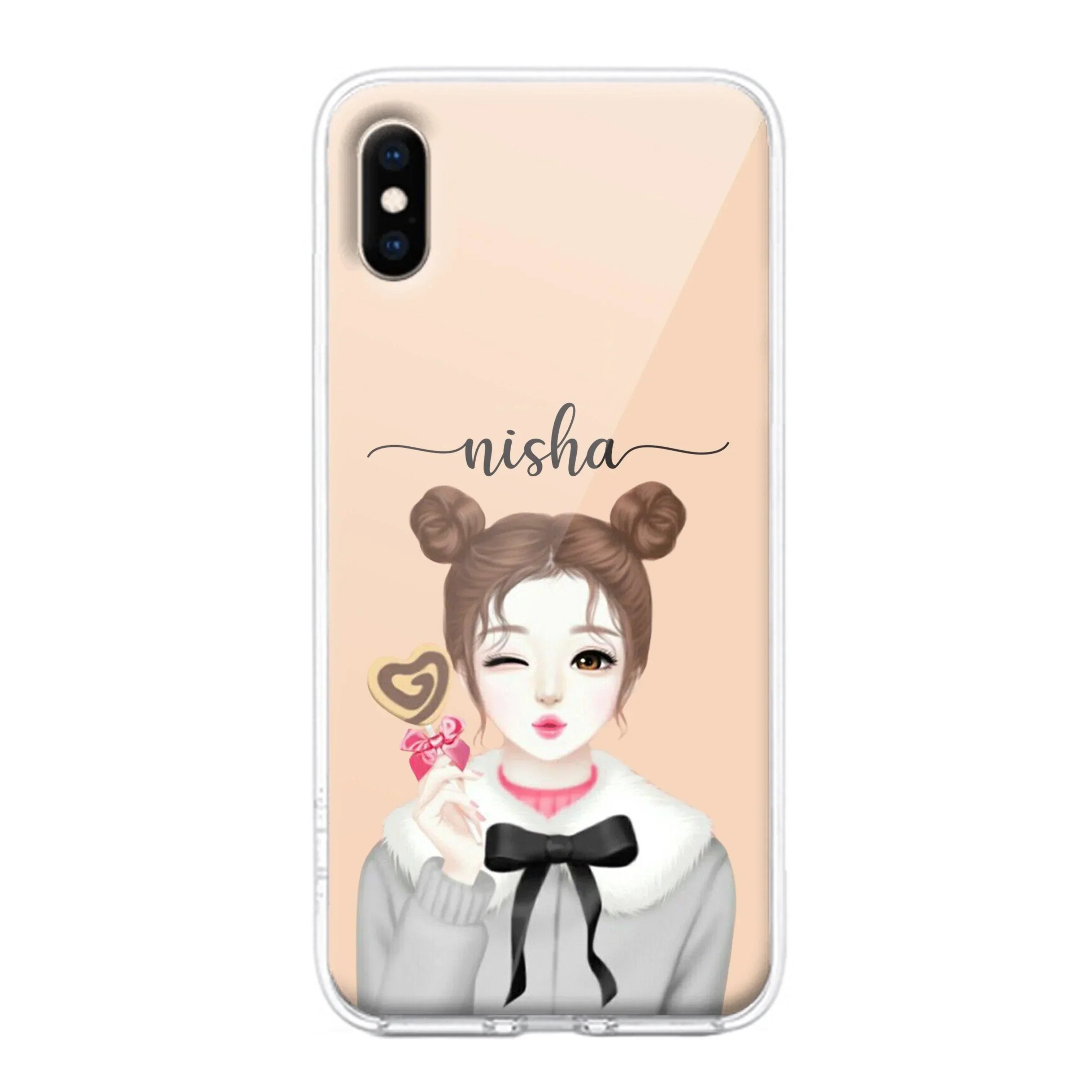 Candy Wink Customize Transparent Silicon Case For Google Pixel 9 Pro XL