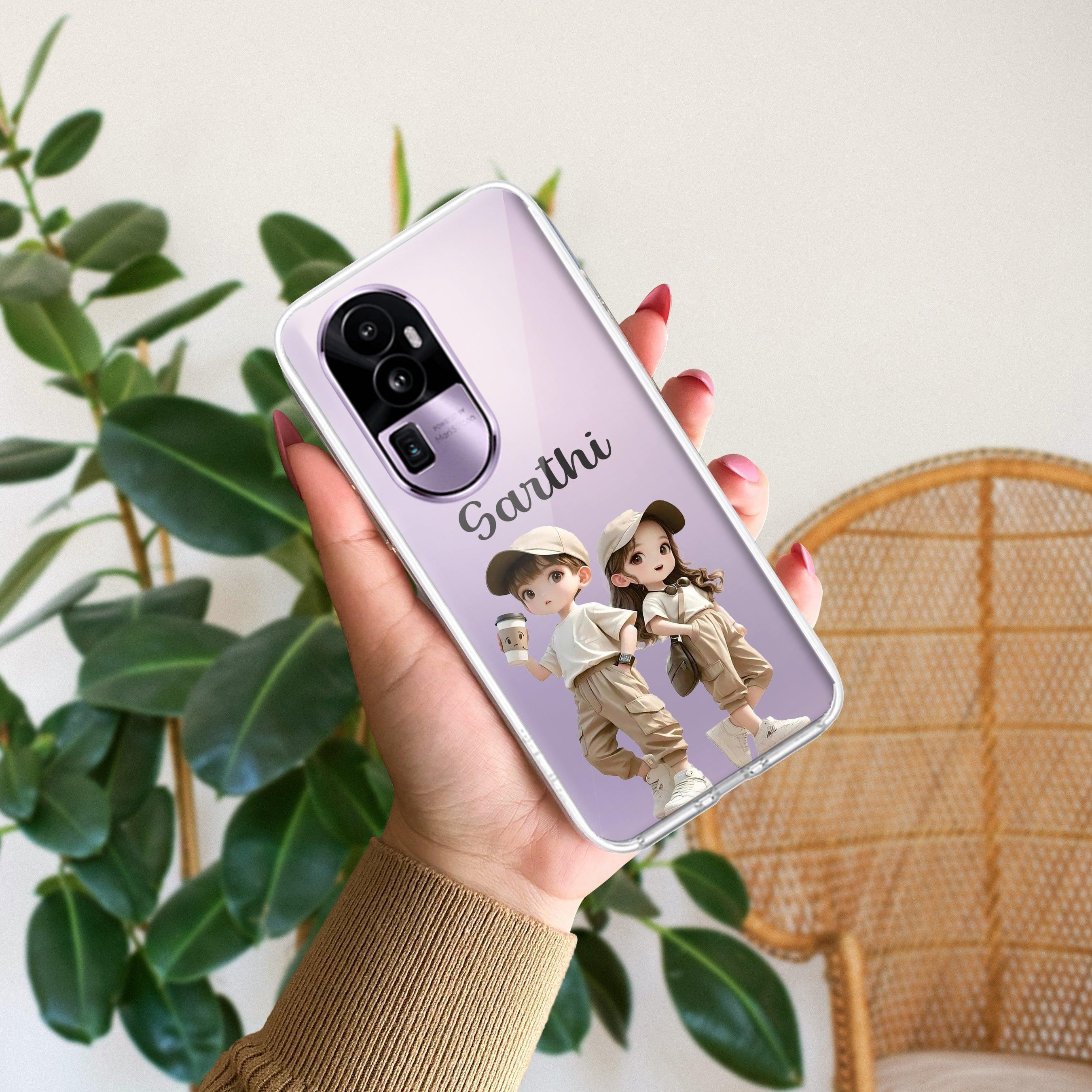 Sweet Harmony Customize Transparent Silicon Case For Oppo Reno 7 Pro 5G