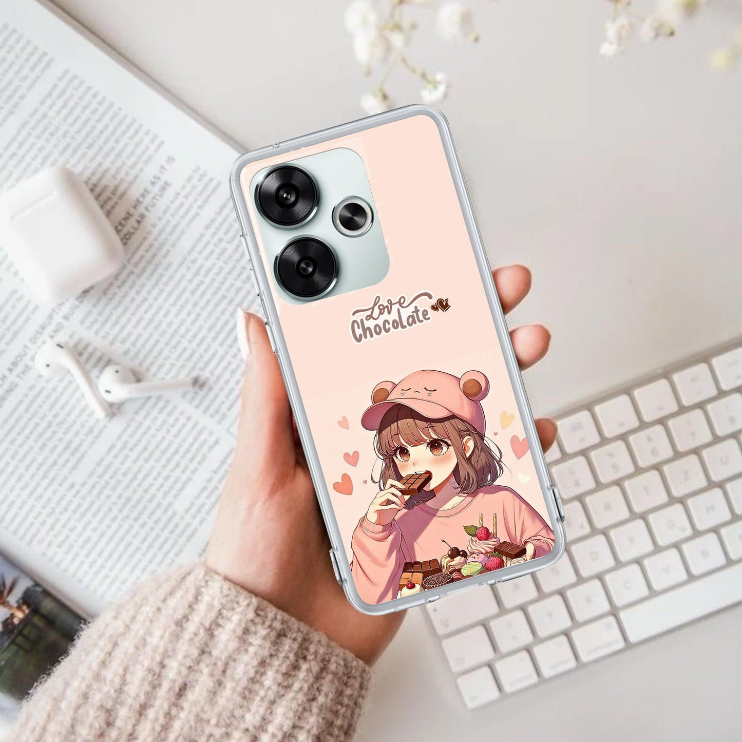 Dessert Dream Transparent Silicon Case For Poco - ShopOnCliQ