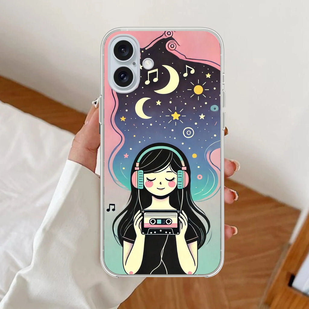 Luna Anti Yellow Clear Case For iPhone 17