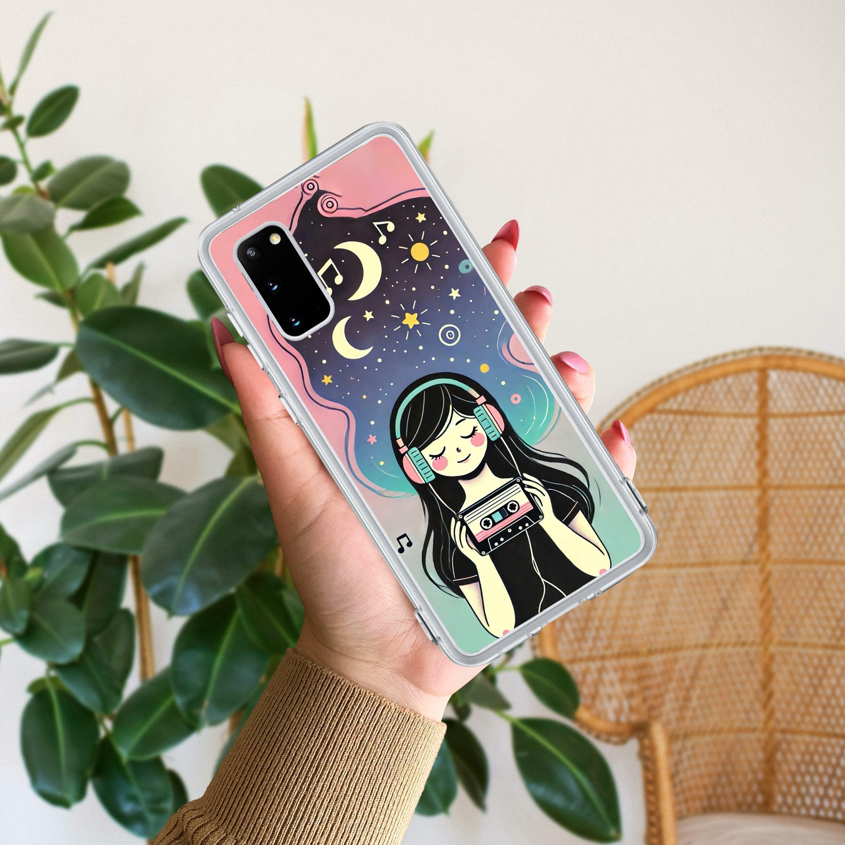 Luna Transparent Silicon Case For Samsung Galaxy S20 FE