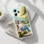 Nature-s Frame Travel Transparent Silicon Case For Redmi 12 4G