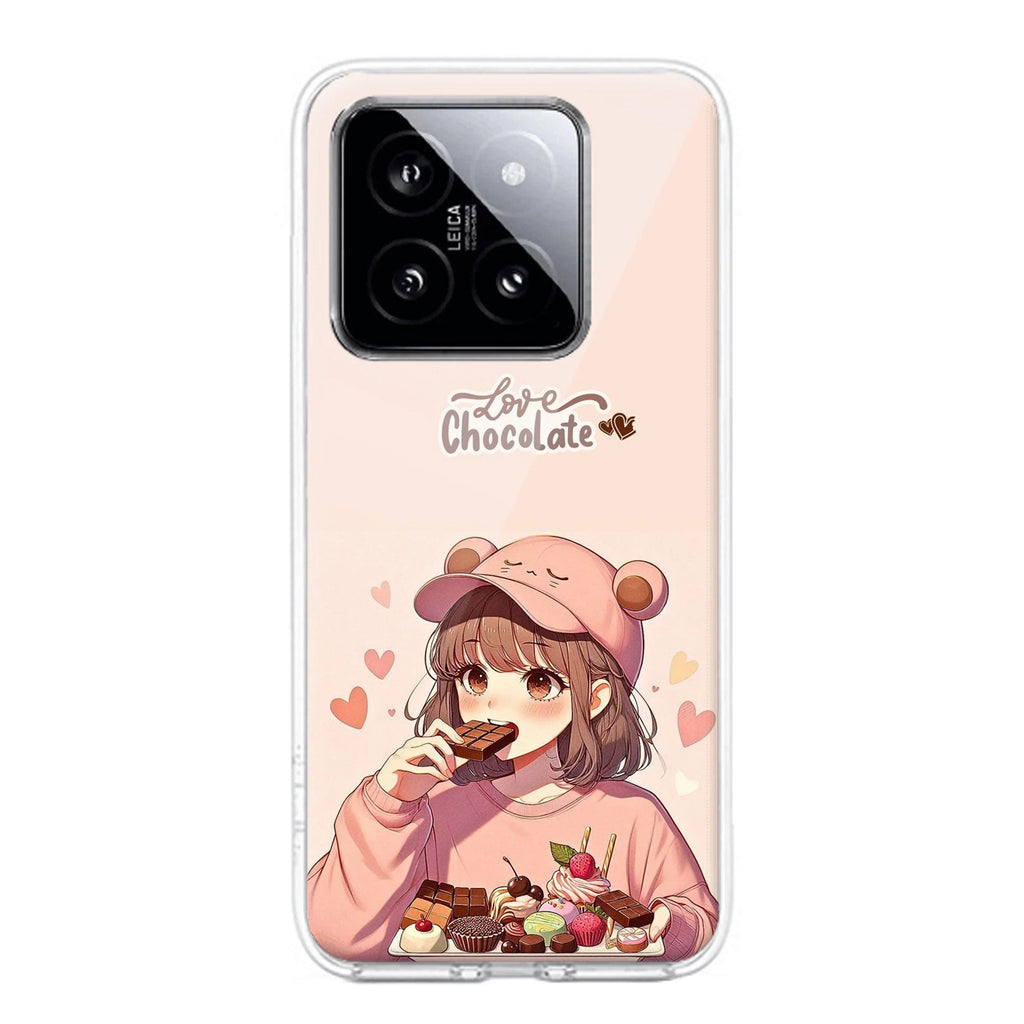 Dessert Dream Transparent Silicon Case For Redmi Note 14 Pro 5G