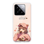 Dessert Dream Transparent Silicon Case For Redmi Note 14 Pro 5G