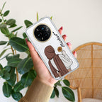 Personalized Hijab Girl Transparent Silicon Case V2 For Realme 12 Pro 5G