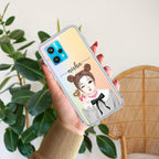 Candy Wink Customize Transparent Silicon Case For Realme 10 4G