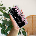 Pink Floral Customize Anti Yellow Case For Samsung Galaxy S20 FE