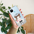 Candy Wink Customize Transparent Silicon Case For Realme Narzo 50 5G