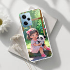 Blush & Panda Transparent Silicon Case For Redmi Note 10 / 10S