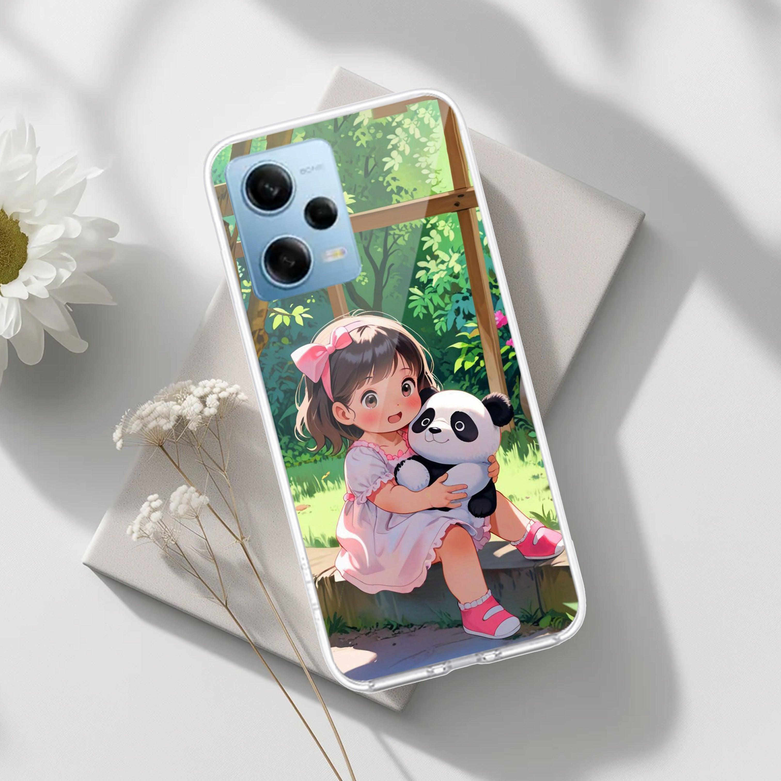 Blush & Panda Transparent Silicon Case For Redmi/Xiaomi - ShopOnCliQ