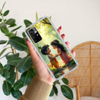 Heavenly Bond  Transparent Silicon Case For Redmi Note 13 Pro 5G