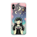 Luna Transparent Silicon Case For iPhone X/Xs