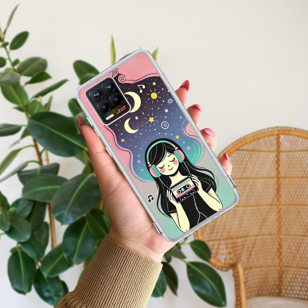 Luna Anti Yelllow Case For Realme 8 4G / Realme 8 Pro