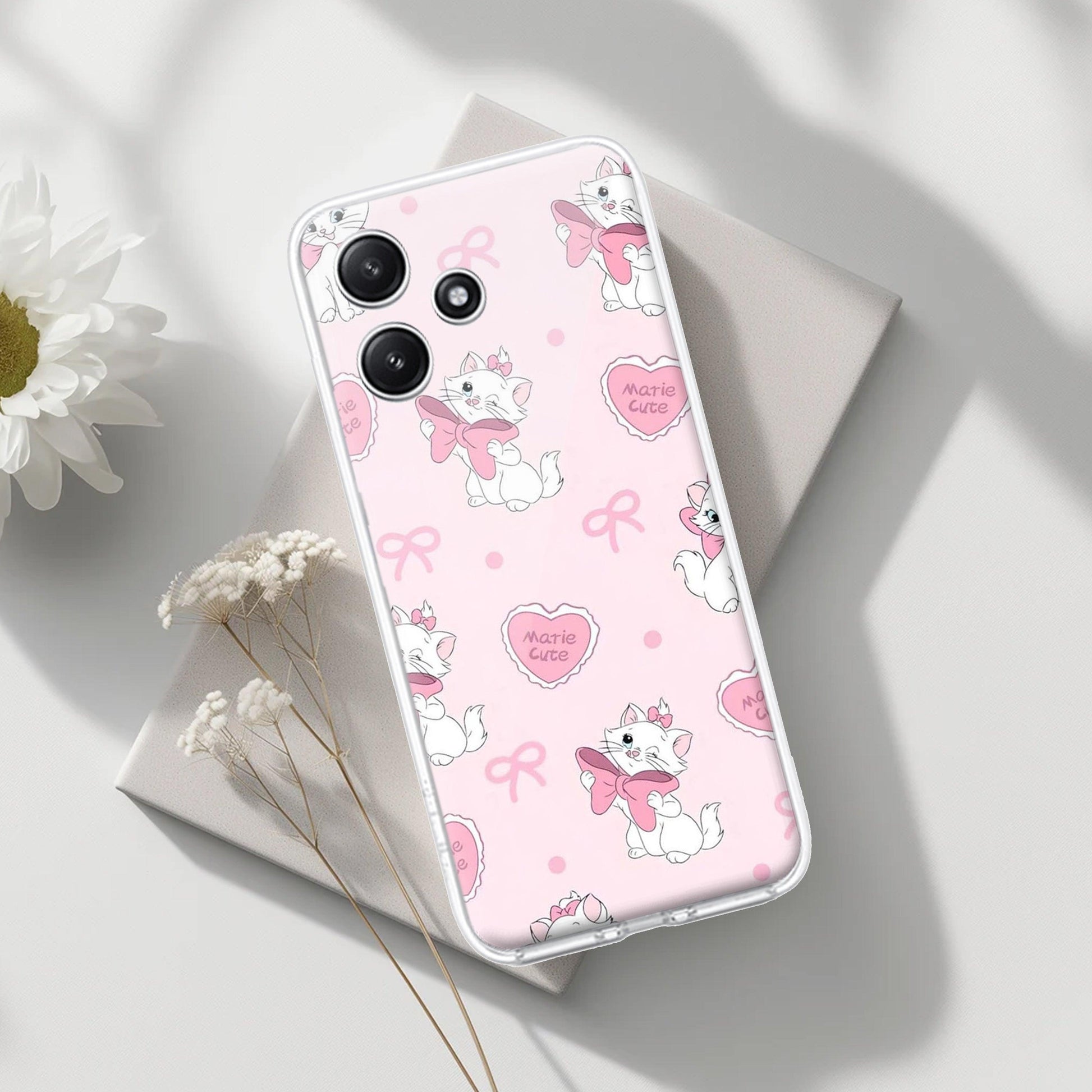 Cute Kitty Bliss Transparent Silicon Case For Poco - ShopOnCliQ