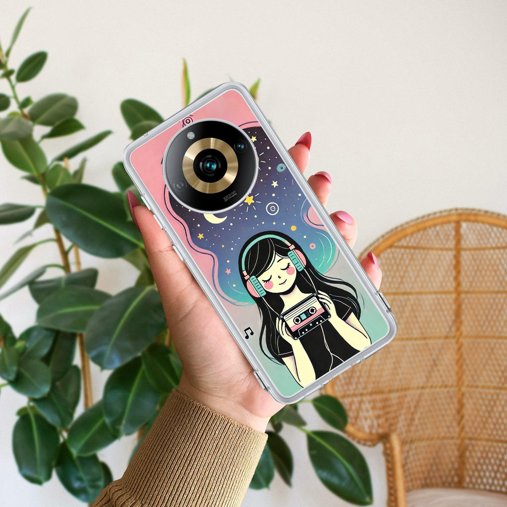 Luna Transparent Silicon Case For Realme 10 4G