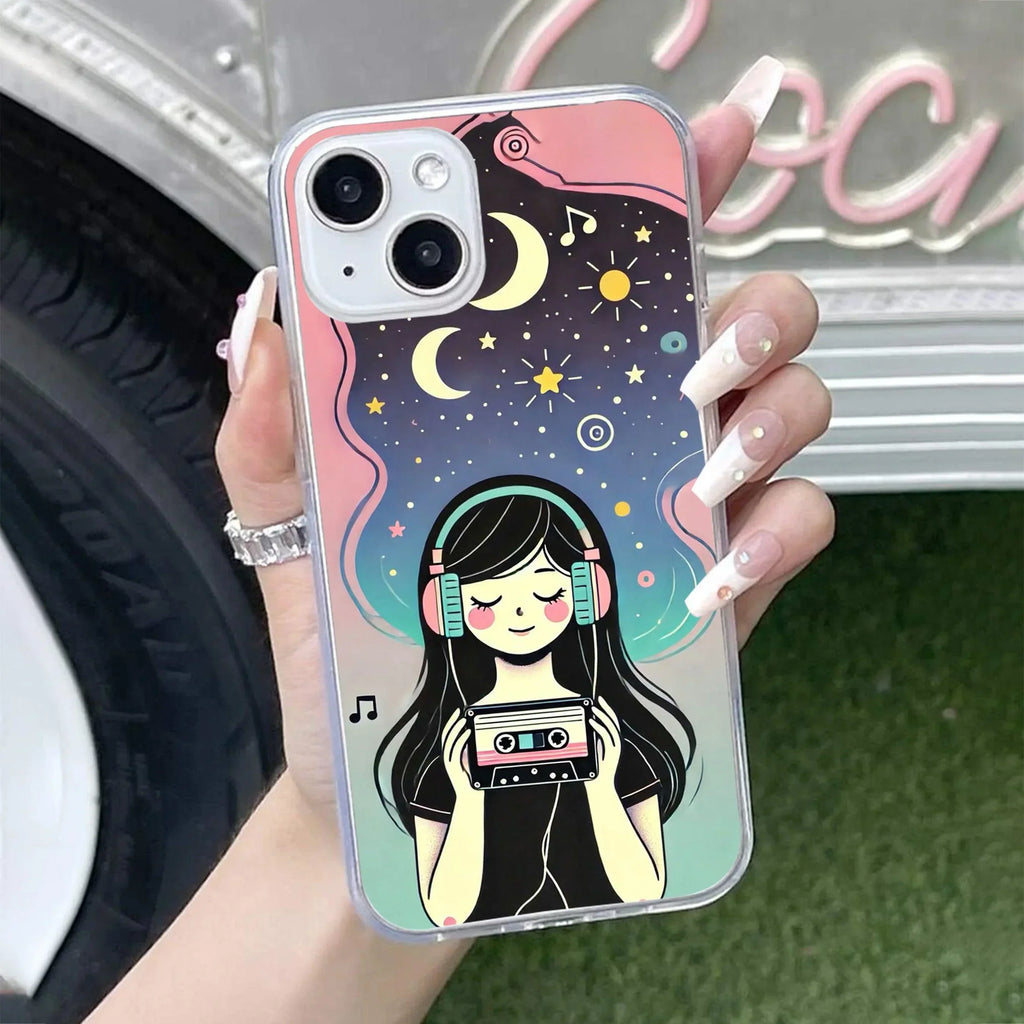 Luna Transparent Silicon Case For Google Pixel 9