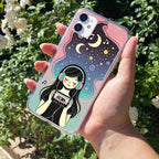 Luna Transparent Silicon Case For iPhone 14