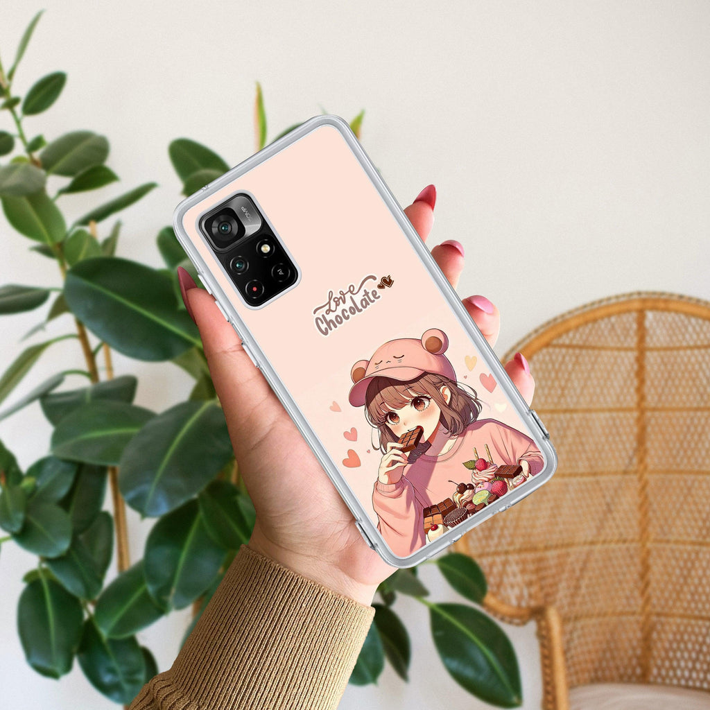Dessert Dream Transparent Silicon Case For Redmi Note 13 Pro 5G