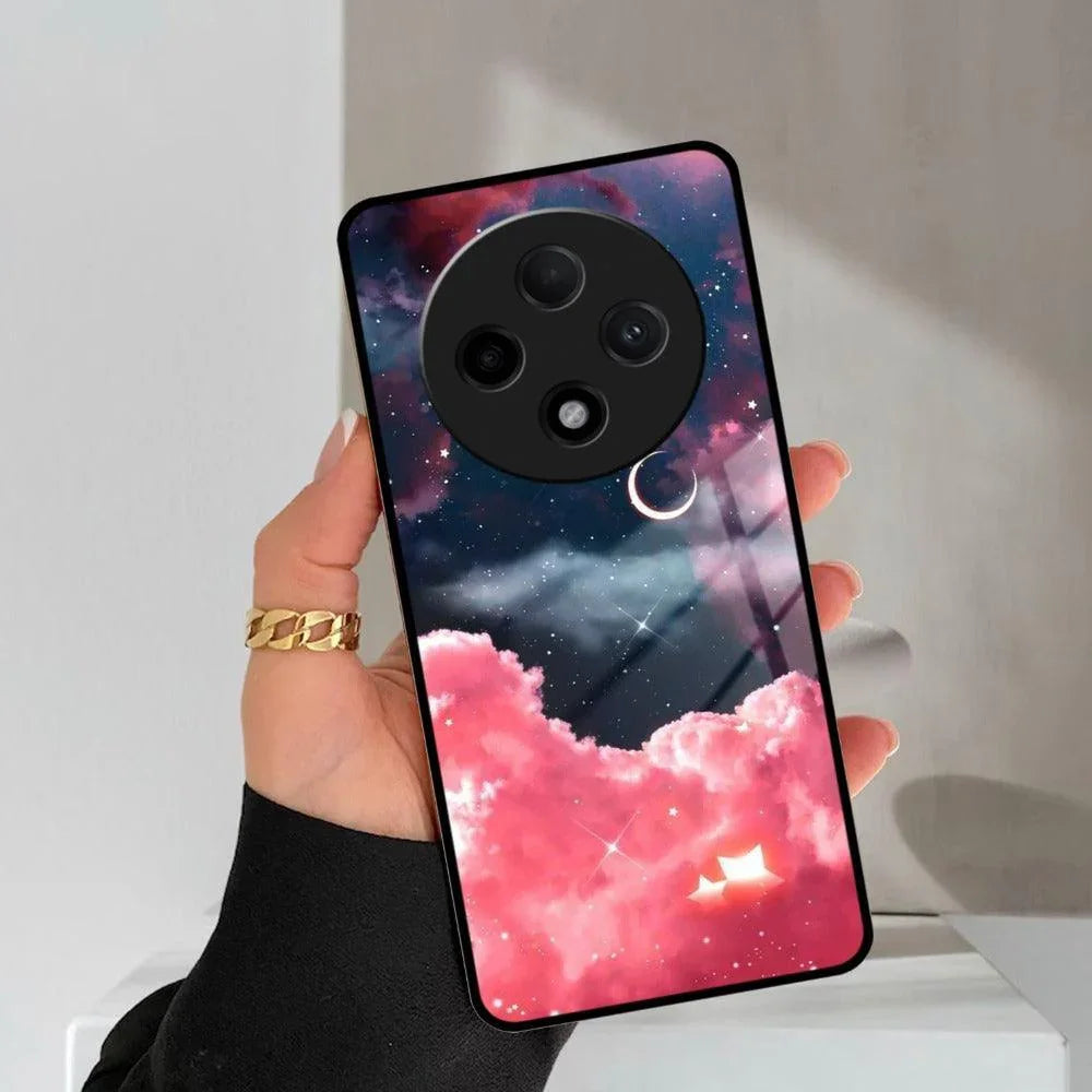 Aesthetic Cloud Glass Case Cover For Oppo - ShopOnCliQ