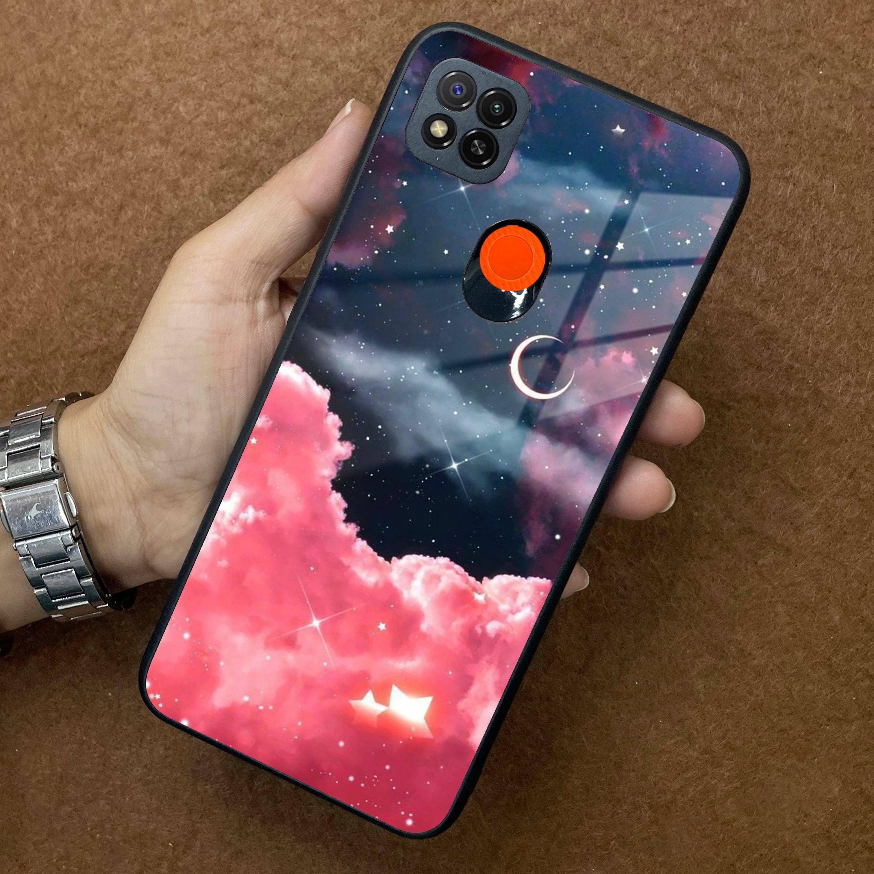 Aesthetic Cloud Glass Case Cover For Poco - ShopOnCliQ