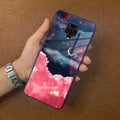 Aesthetic Cloud Glass Case Cover For Poco - ShopOnCliQ
