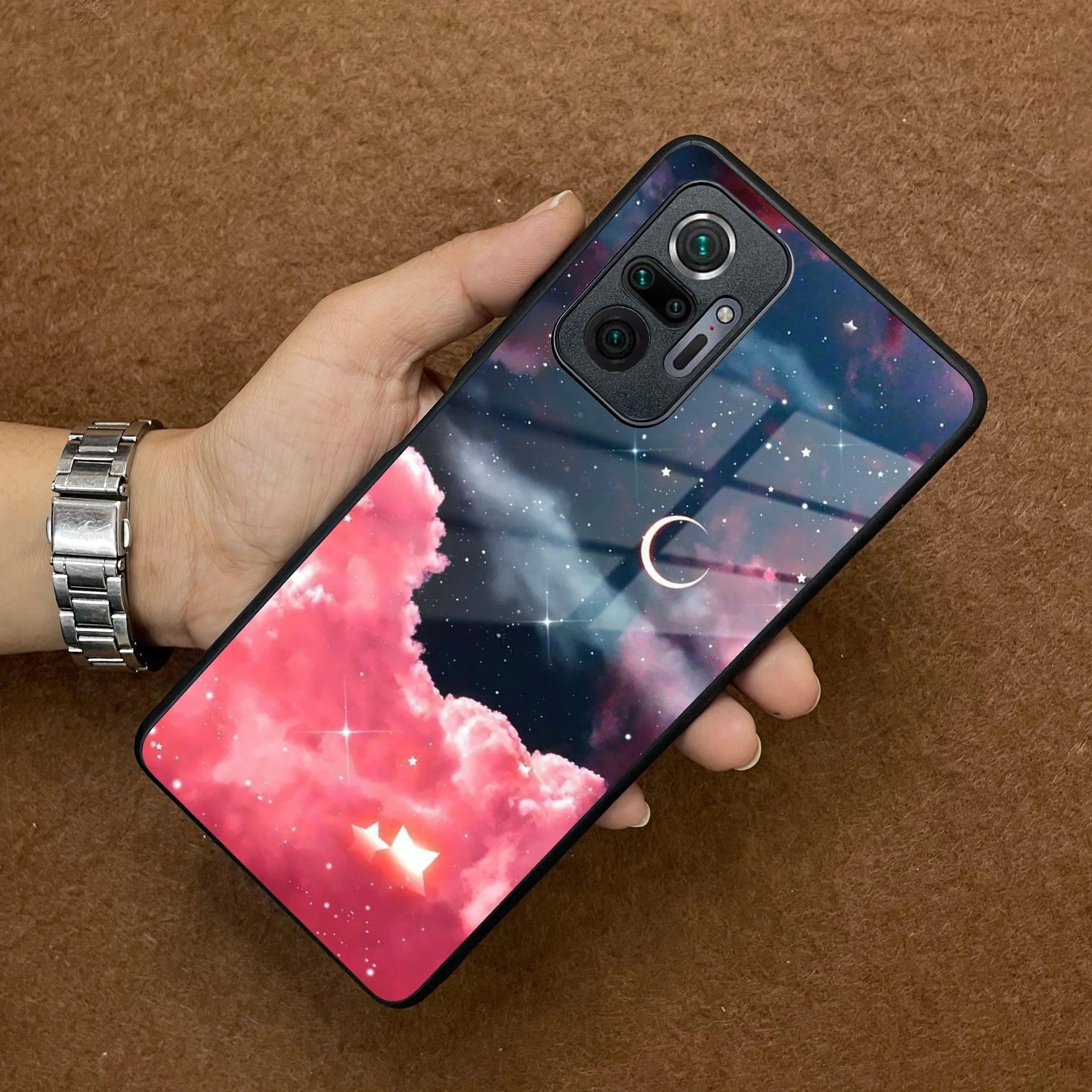 Aesthetic Cloud Glass Case Cover For Redmi/Xiaomi - ShopOnCliQ