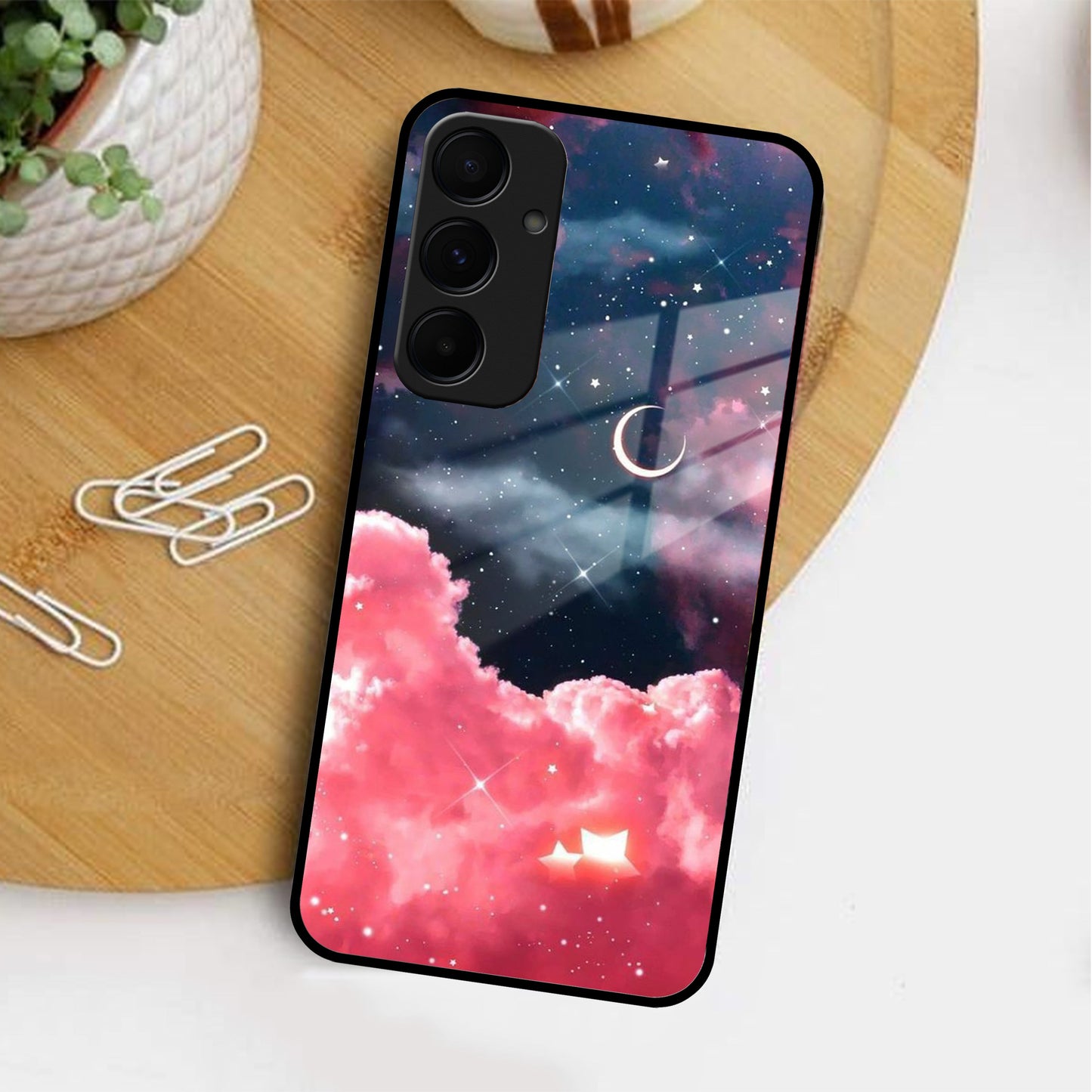 Aesthetic Cloud Glass Case Cover For Samsung ShopOnCliQ