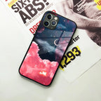 Aesthetic Cloud Glass Case Cover For iPhone - ShopOnCliQ