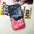 Aesthetic Cloud Glass Case Cover For iPhone - ShopOnCliQ