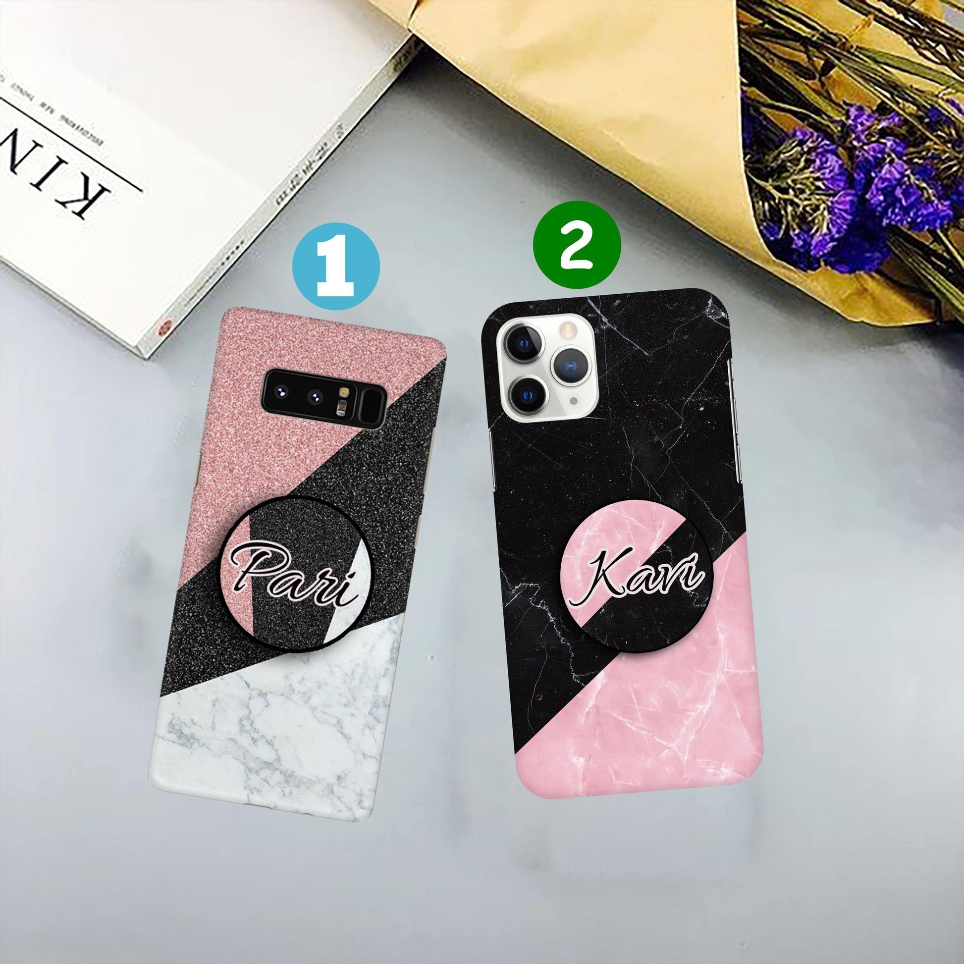 Aesthetic Colorful Marble Slim Phone Case Cover ShopOnCliQ