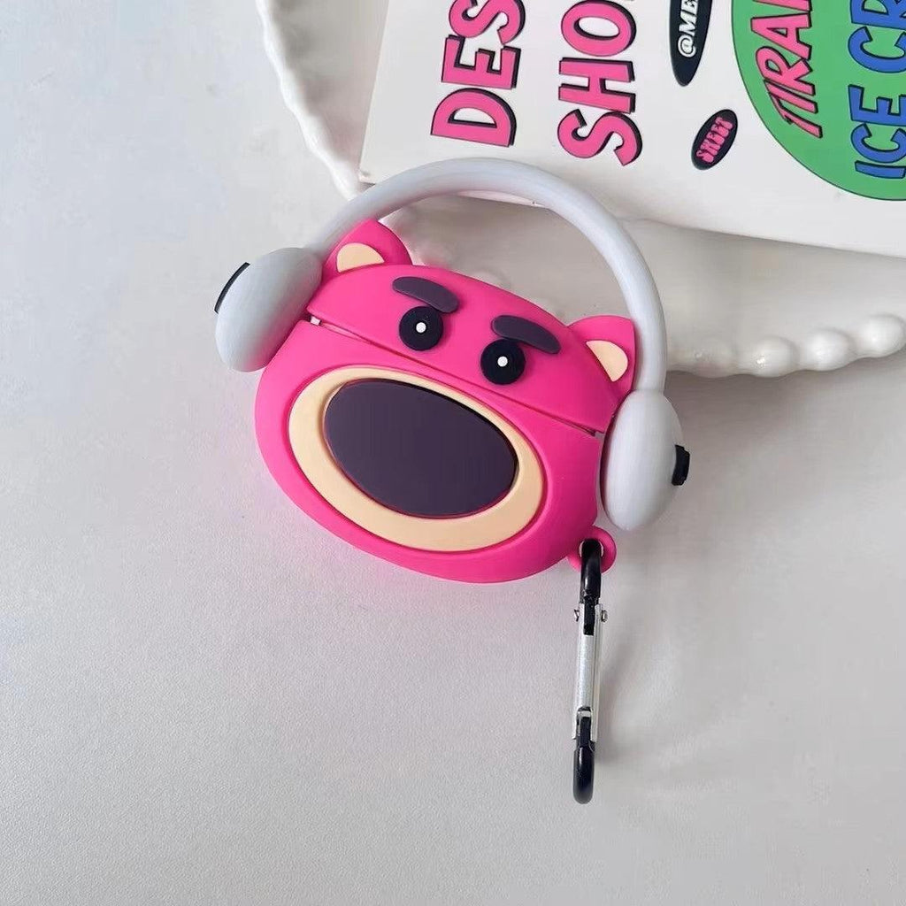 Silicone Cartoon Earbuds Case Protective Cover Compatible for AirPods Pro 2 | 3D Design Headphones Cartoon Cover | 360-degree Protection Case - ShopOnCliQ