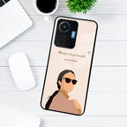 Always Stay Humble And Kind Glass Phone Cover For iQOO - ShopOnCliQ
