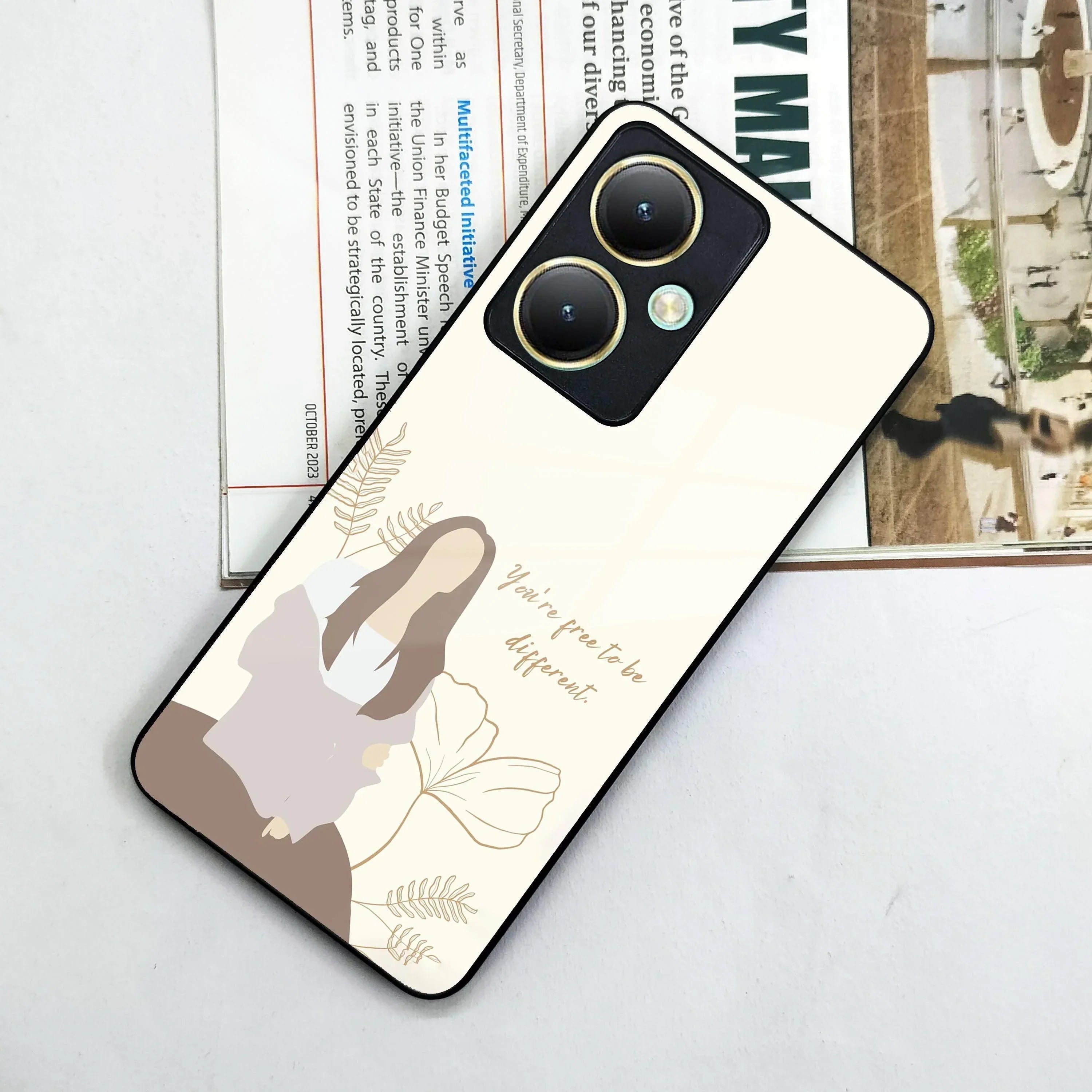Always Stay Humble And Kind Glass Phone Cover V2 For Vivo - ShopOnCliQ