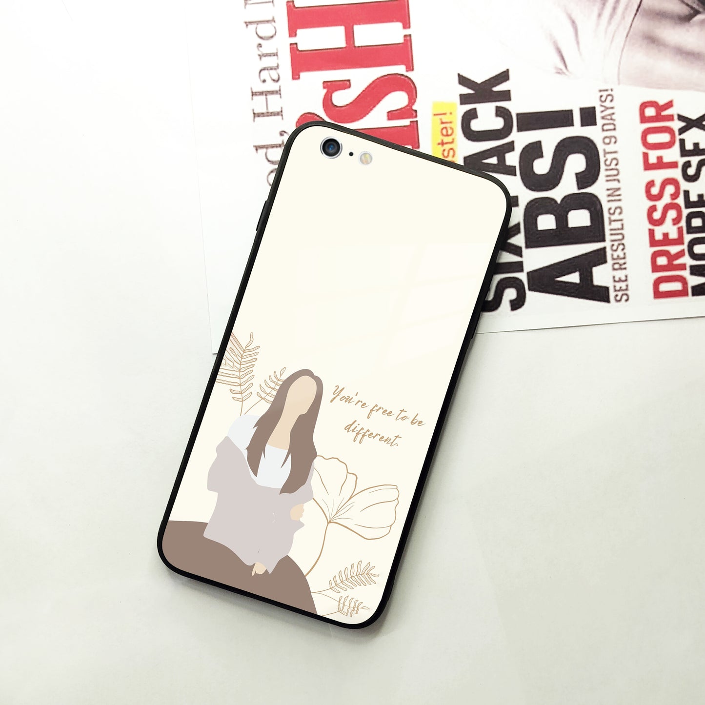 Always Stay Humble And Kind Glass Phone Cover-V2 for iPhone ShopOnCliQ