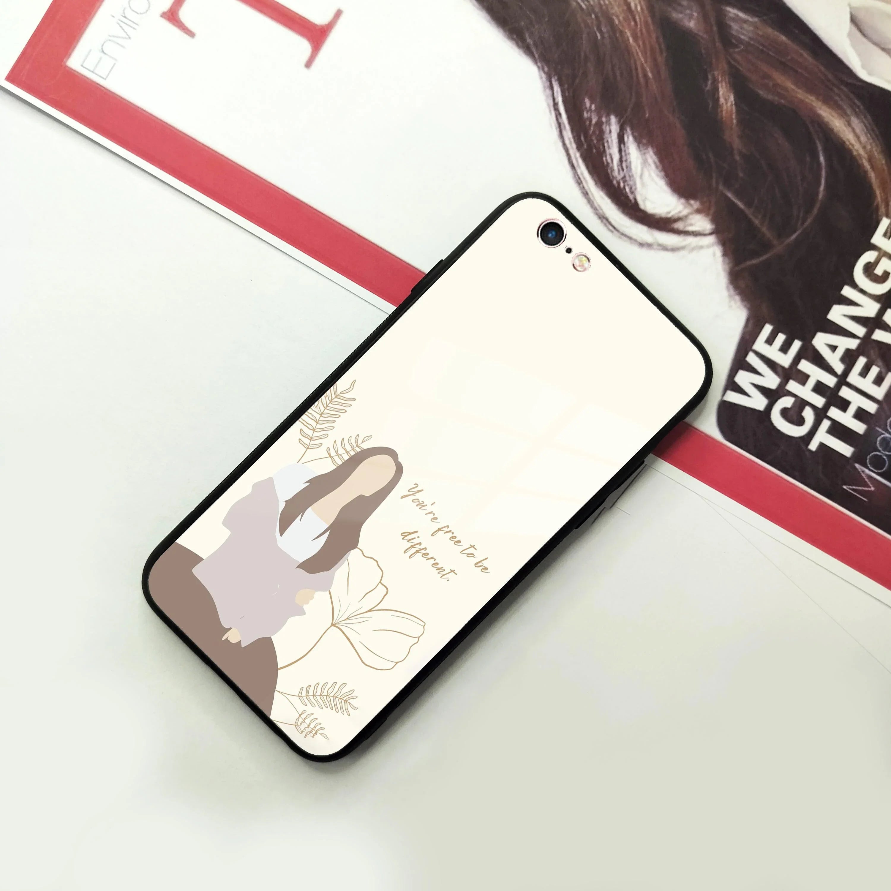 Always Stay Humble And Kind Glass Phone Cover-V2 for iPhone - ShopOnCliQ