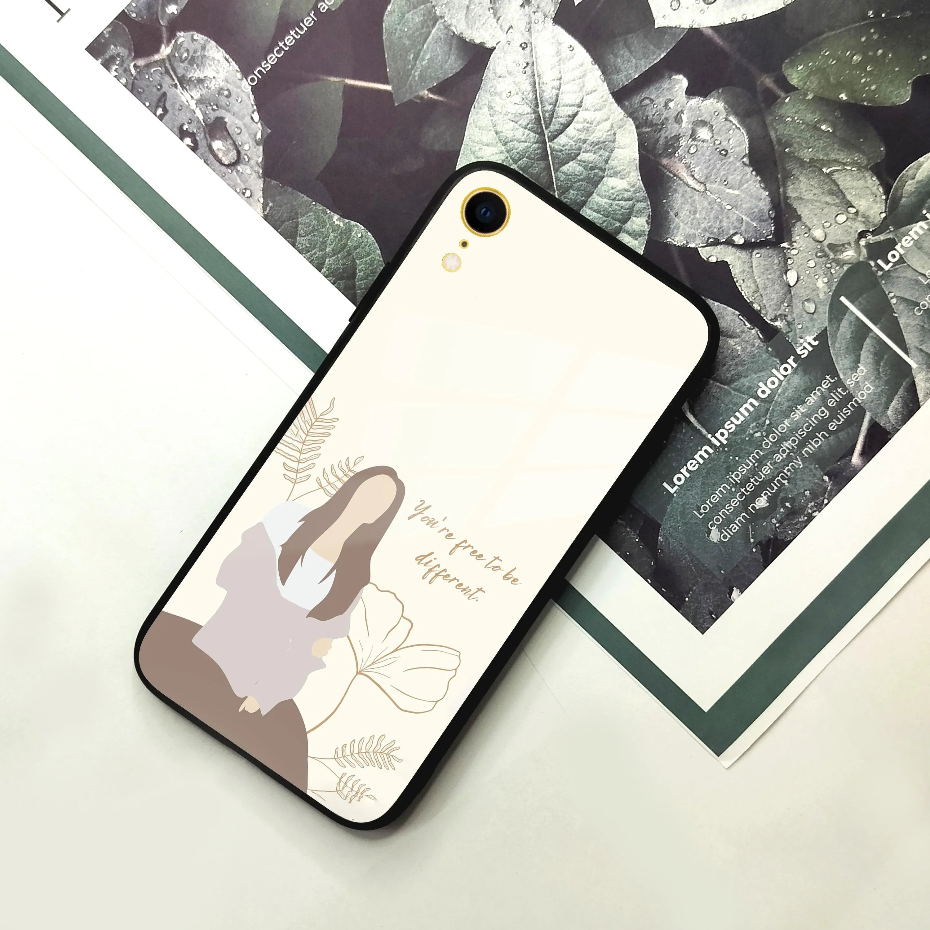 Always Stay Humble And Kind Glass Phone Cover-V2 for iPhone - ShopOnCliQ