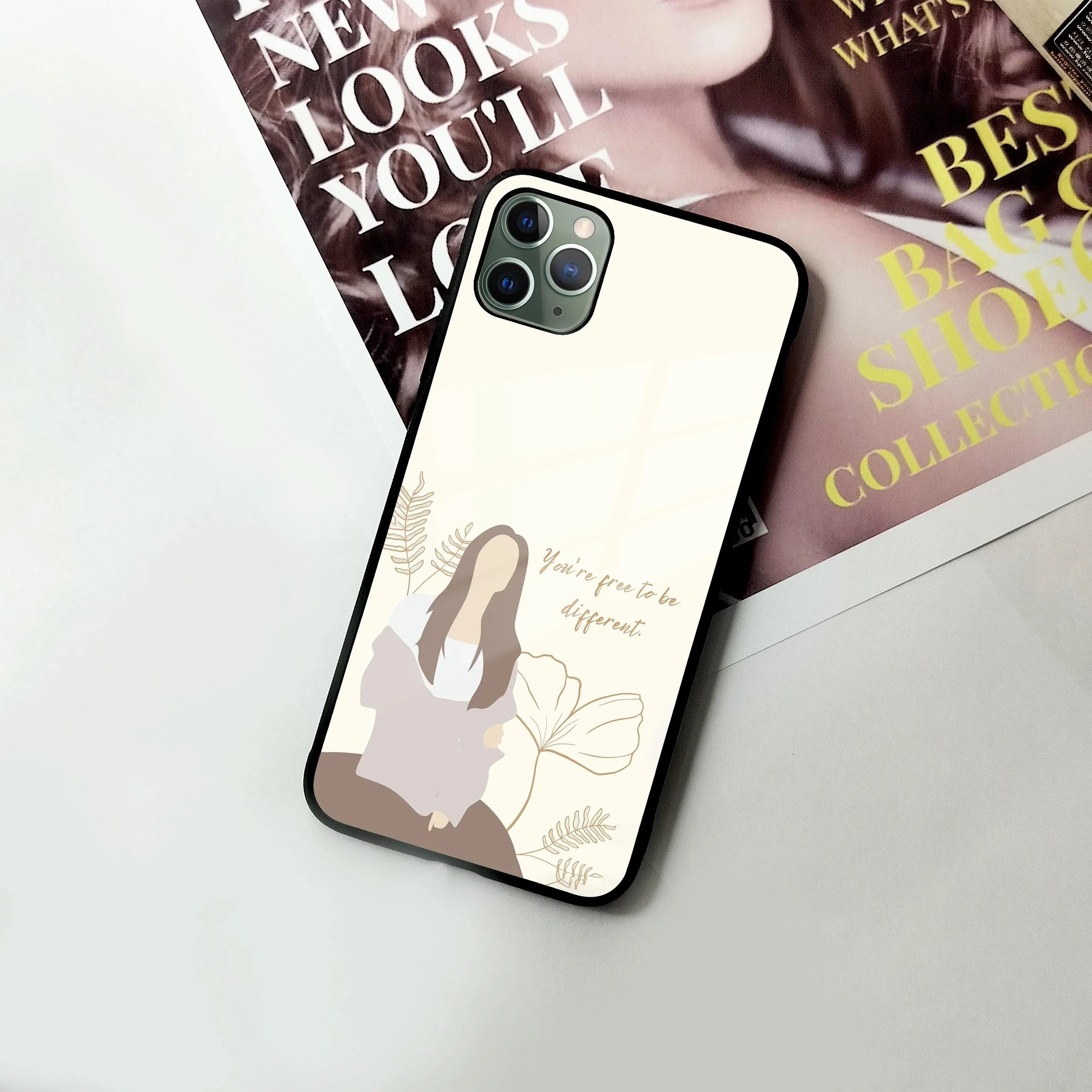 Always Stay Humble And Kind Glass Phone Cover-V2 for iPhone - ShopOnCliQ