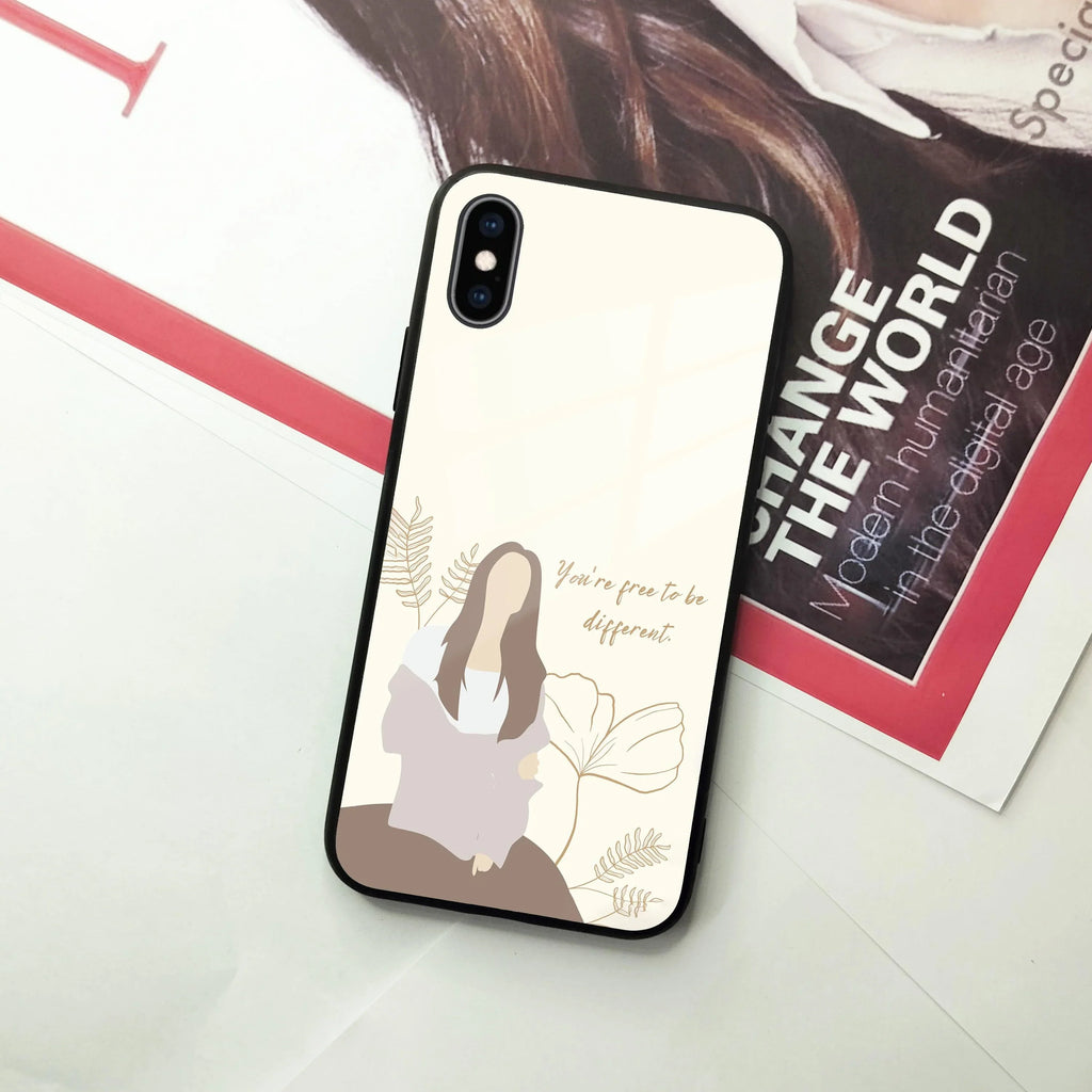 Always Stay Humble And Kind Glass Phone Cover-V2 for iPhone - ShopOnCliQ