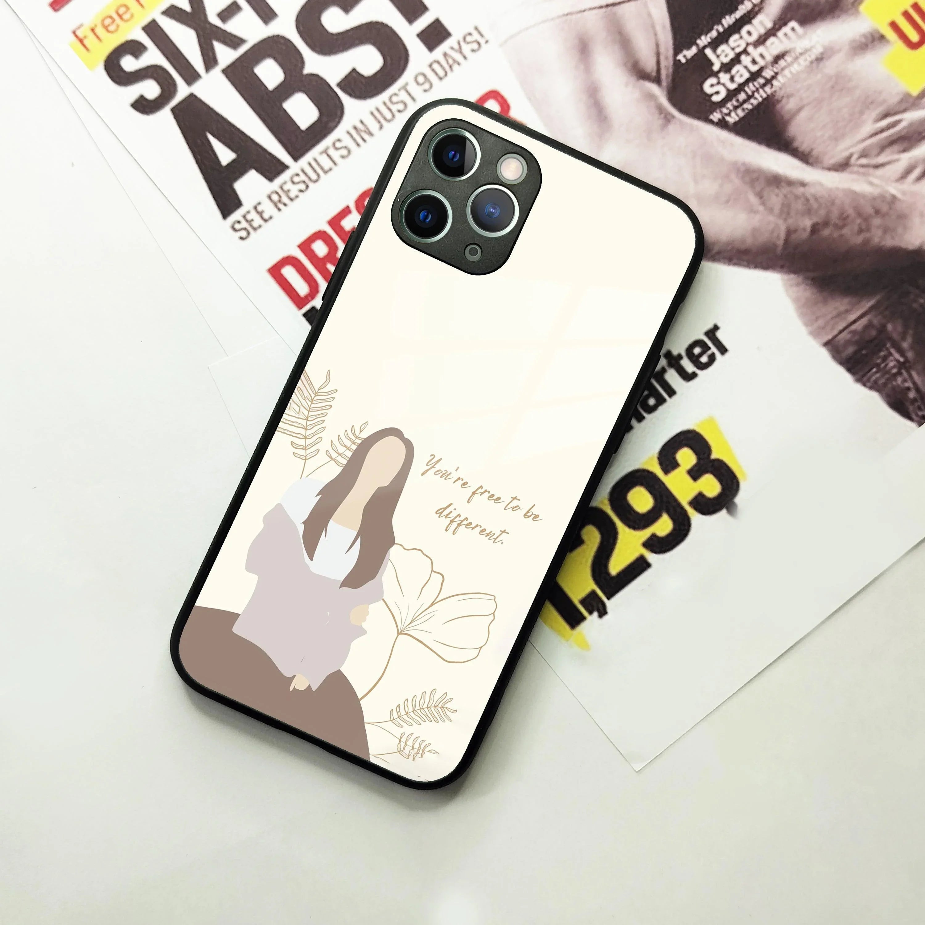 Always Stay Humble And Kind Glass Phone Cover-V2 for iPhone - ShopOnCliQ
