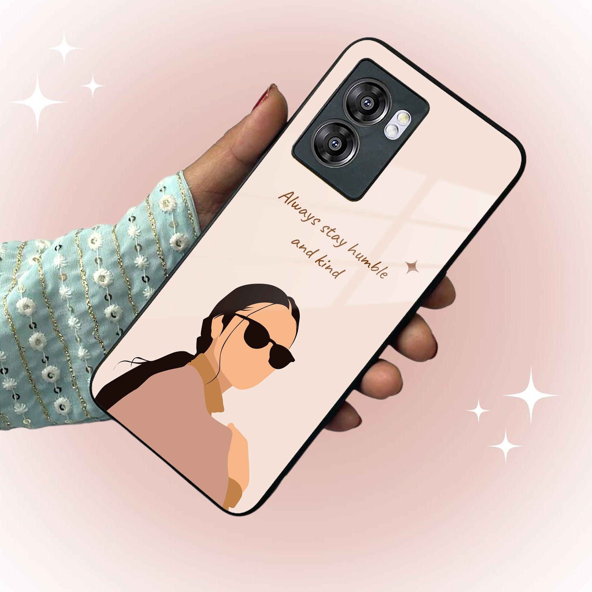 Always Stay Humble And Kind Glass Phone Cover for Oppo ShopOnCliQ