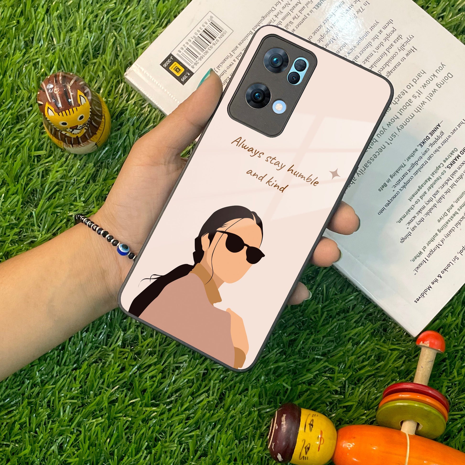 Always Stay Humble And Kind Glass Phone Cover for Oppo ShopOnCliQ