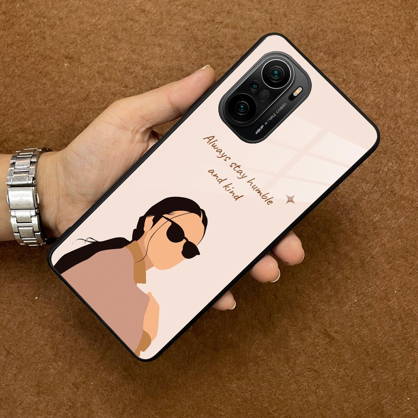 Always Stay Humble And Kind Glass Phone Cover for Redmi/Xiaomi ShopOnCliQ