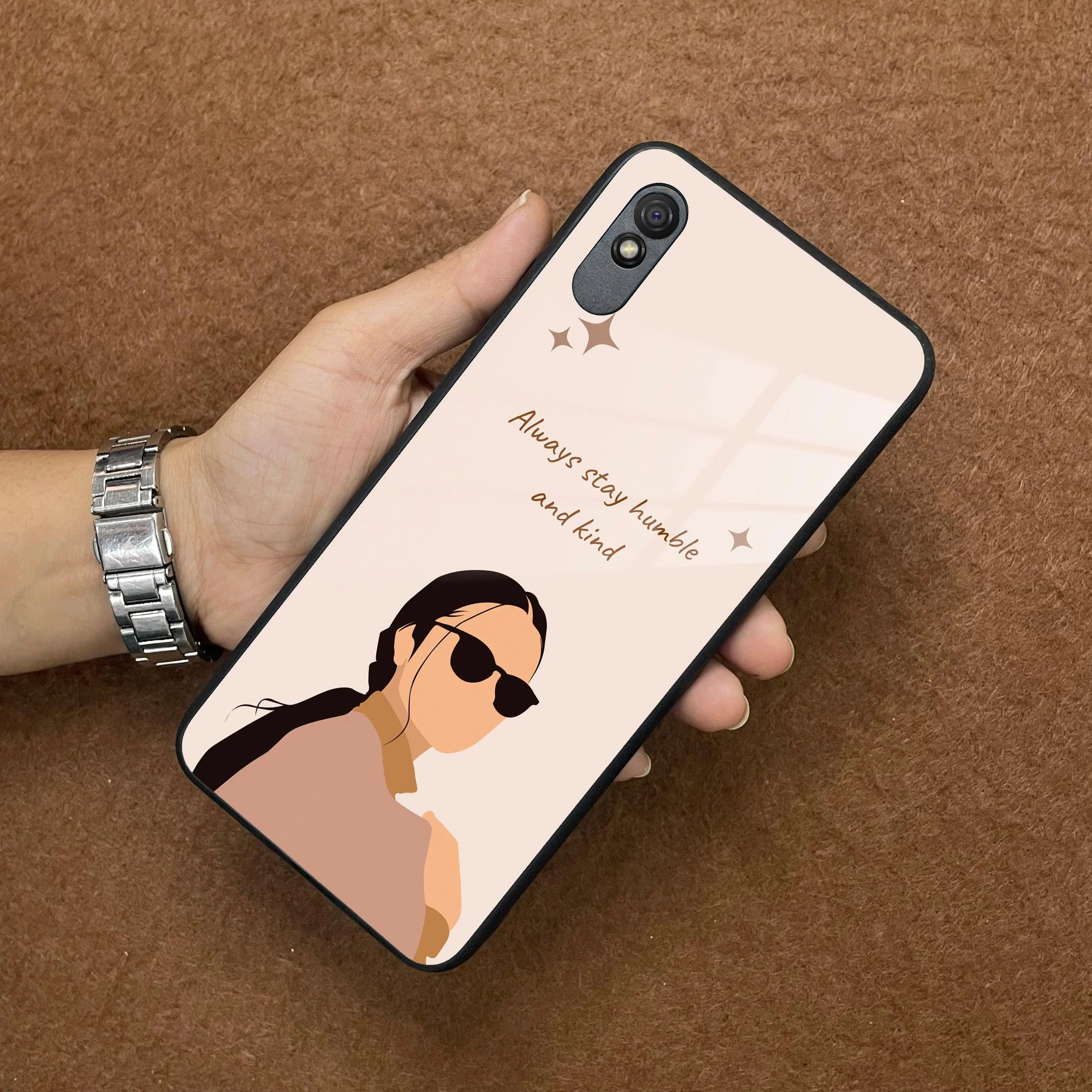 Always Stay Humble And Kind Glass Phone Cover for Redmi/Xiaomi - ShopOnCliQ