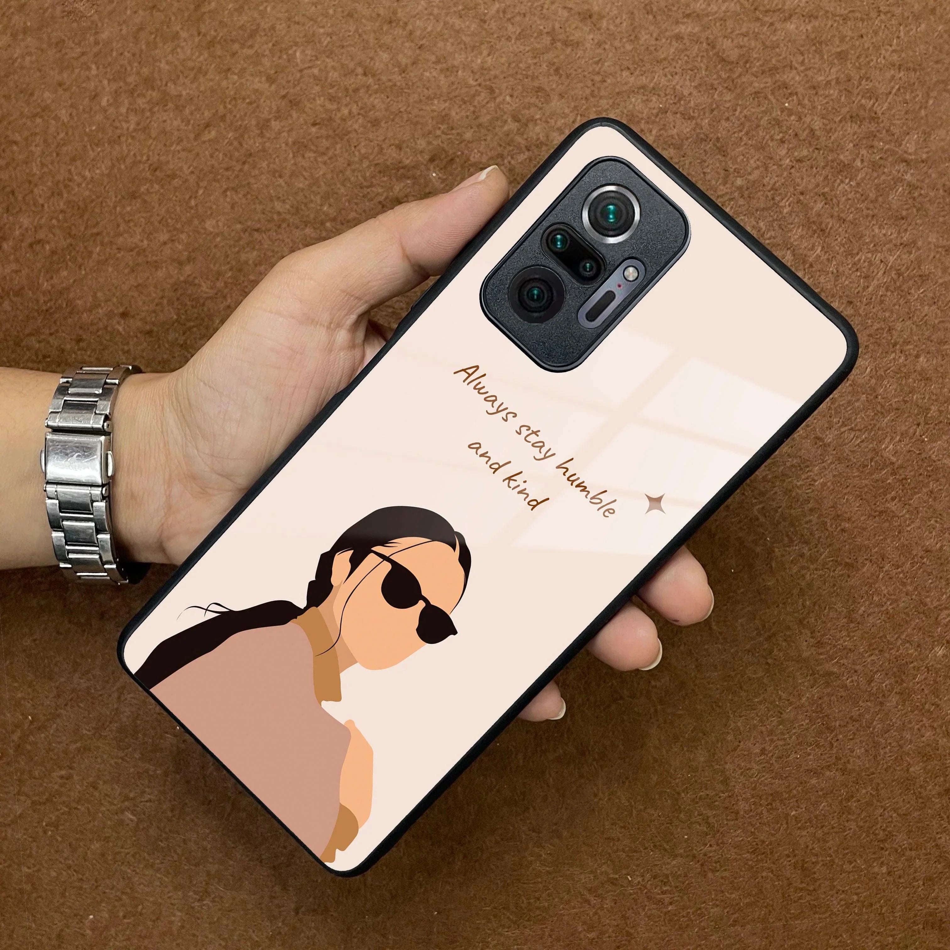 Always Stay Humble And Kind Glass Phone Cover for Redmi/Xiaomi - ShopOnCliQ